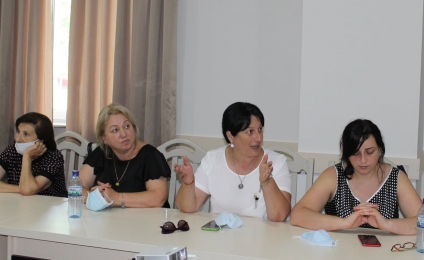 Discussion of the monitoring  and needs research results in Ozurgeti